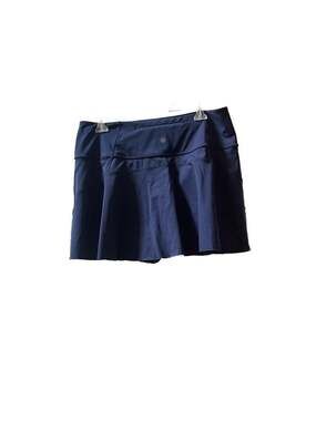 Athleta Ace Tennis Skort 13.5 Navy Blue